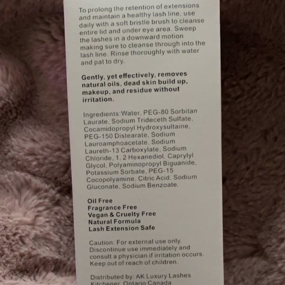 Bond Care Lash Cleansing Foam - Picture 3 of 5